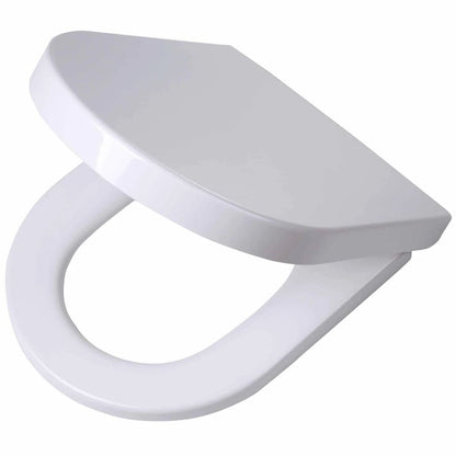 Sedile WC a Chiusura Morbida Memphis Duroplast Bianco 252930646