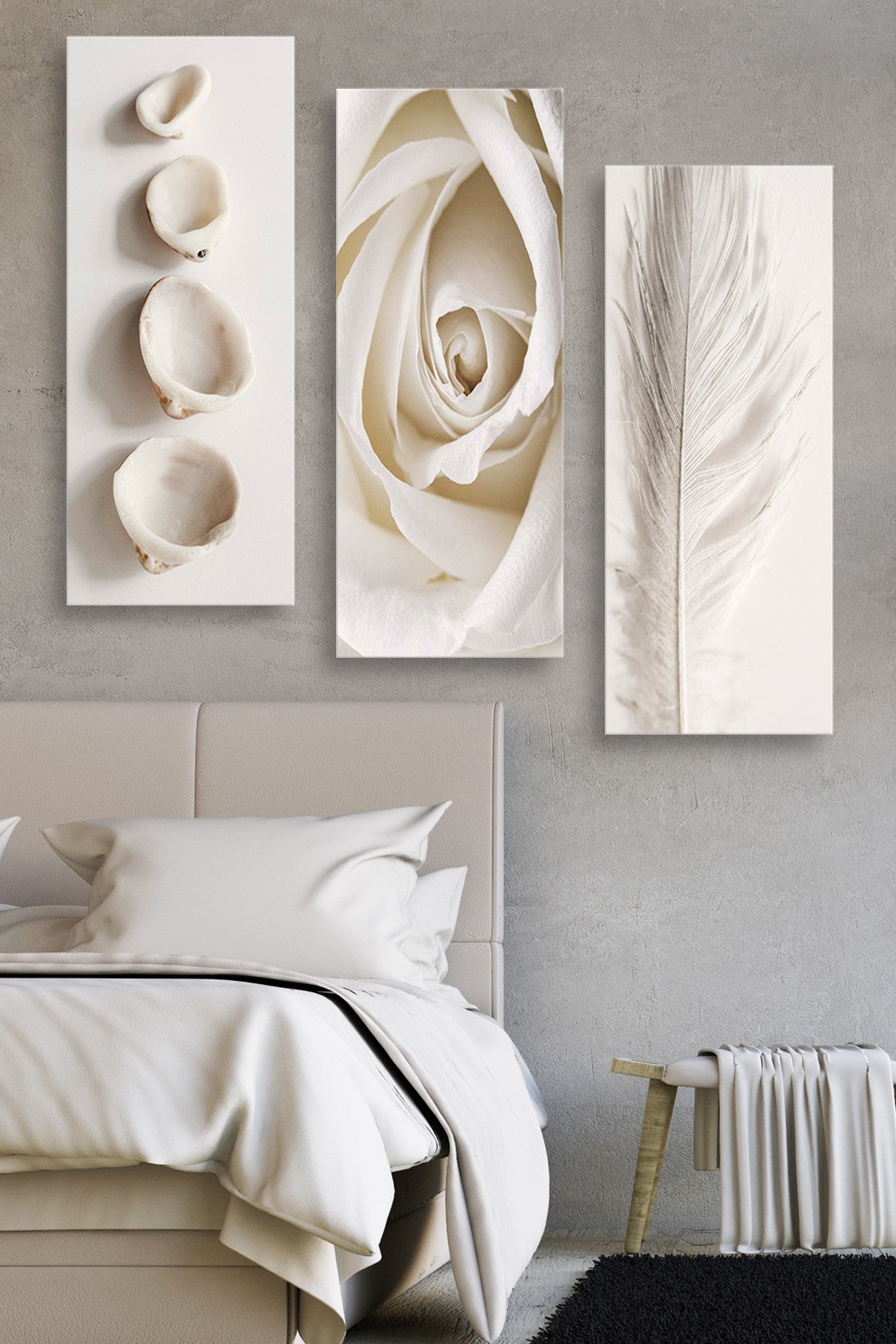 Pittura Decorativa in MDF (3 Pezzi)