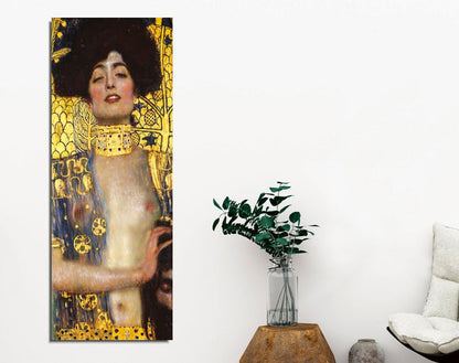 Dipinto su Tela Framed Decorativo - Giuditta e la Testa di Oloferne
