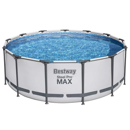 Steel Pro MAX Set Piscina Rotonda 396x122 cm