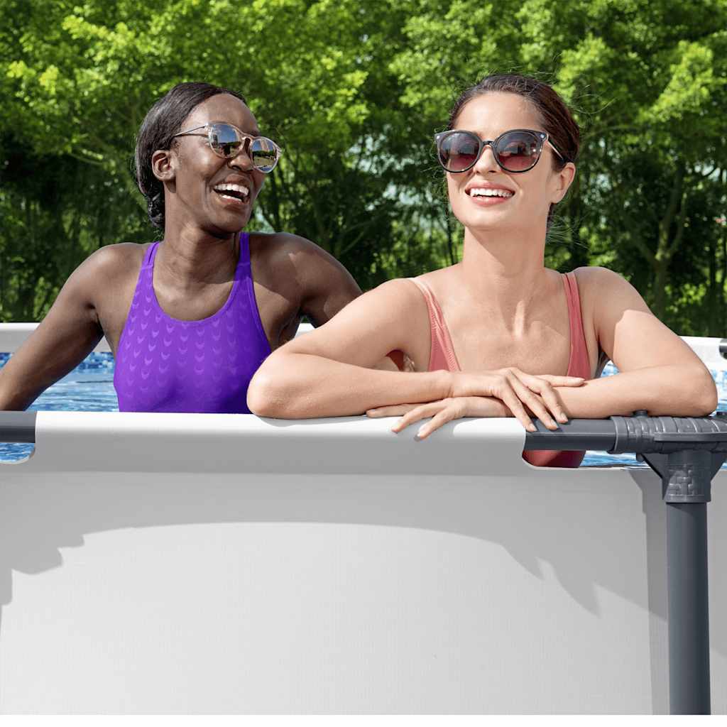 Steel Pro MAX Set Piscina Rotonda 396x122 cm