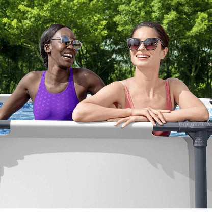 Steel Pro MAX Set Piscina Rotonda 396x122 cm