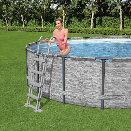 Scaletta per Piscina Flowclear a 4 Gradini 122 cm