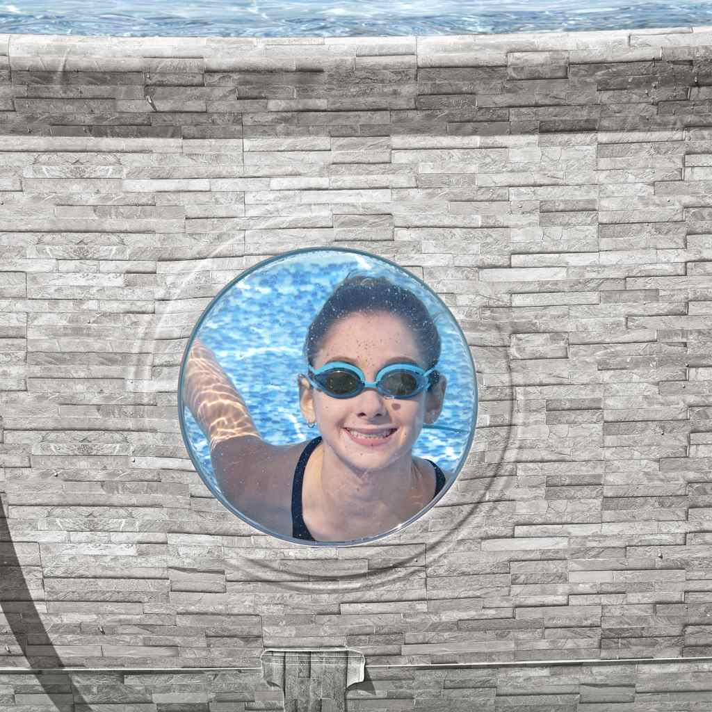 Set Piscina Power Steel 488x305x107 cm