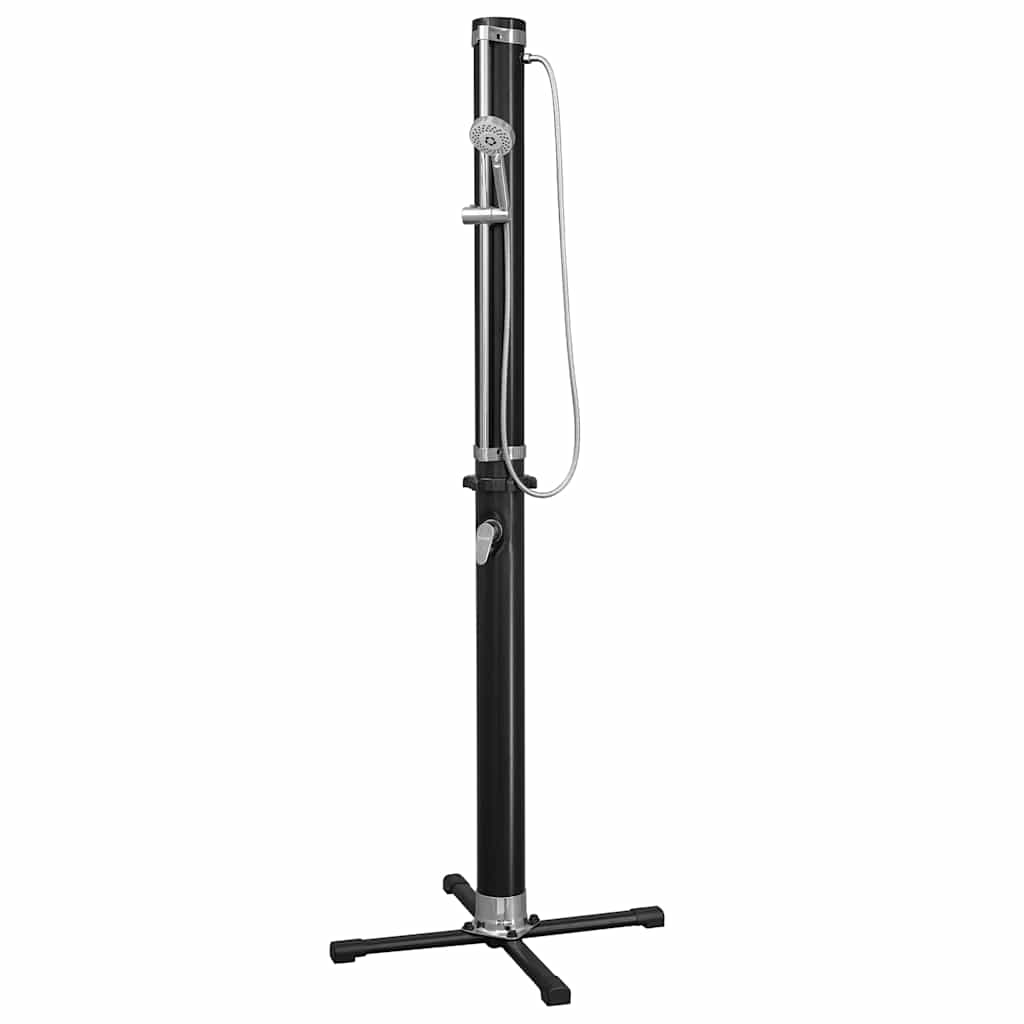 Doccia da Esterno Solar Flow Nera 20 L