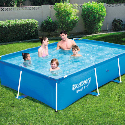 Piscina Steel Pro con Telaio in Acciaio 259x170x61 cm 56403