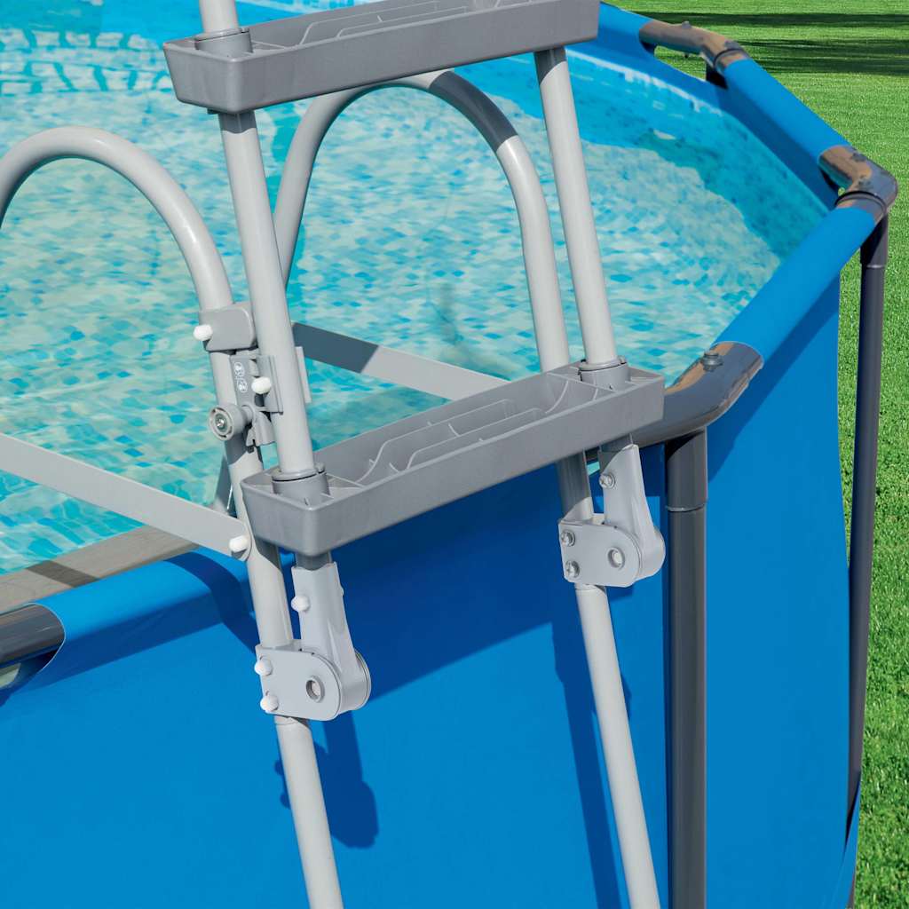 Scaletta per Piscine a 4 Gradini Flowclear 122 cm 58331 | homemem39