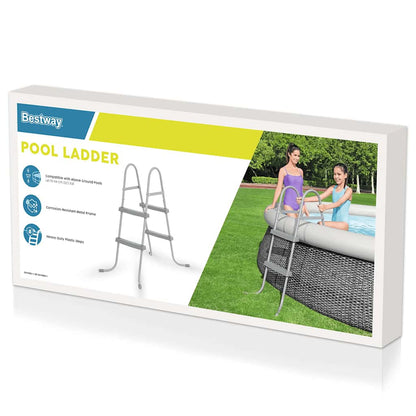 Scaletta per Piscina a 2 Gradini Flowclear 84 cm | homemem39