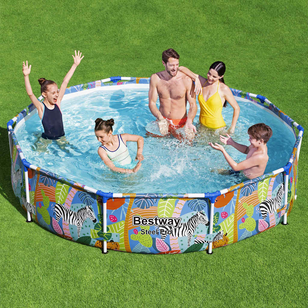 Piscina con Telaio Steel Pro 305x66 cm