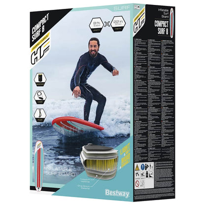 Hydro-Force Tavola da SUP Gonfiabile Compact Surf 8 243x57x7cm