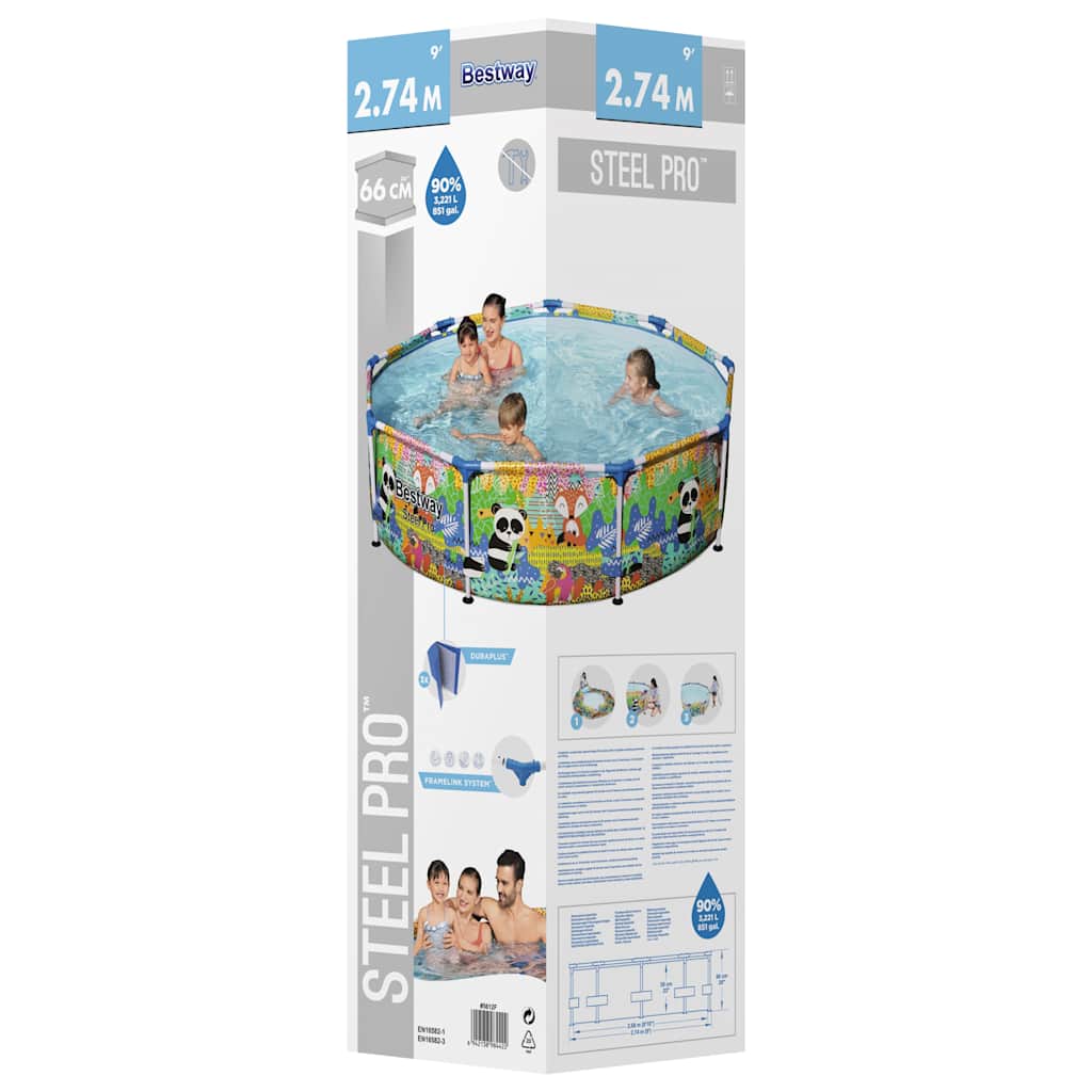 Piscina Steel Pro MAX 274x66 cm