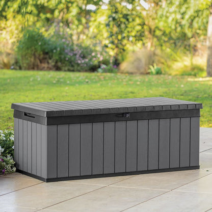 Baule da Giardino Darwin 380 L Grigio - homemem39