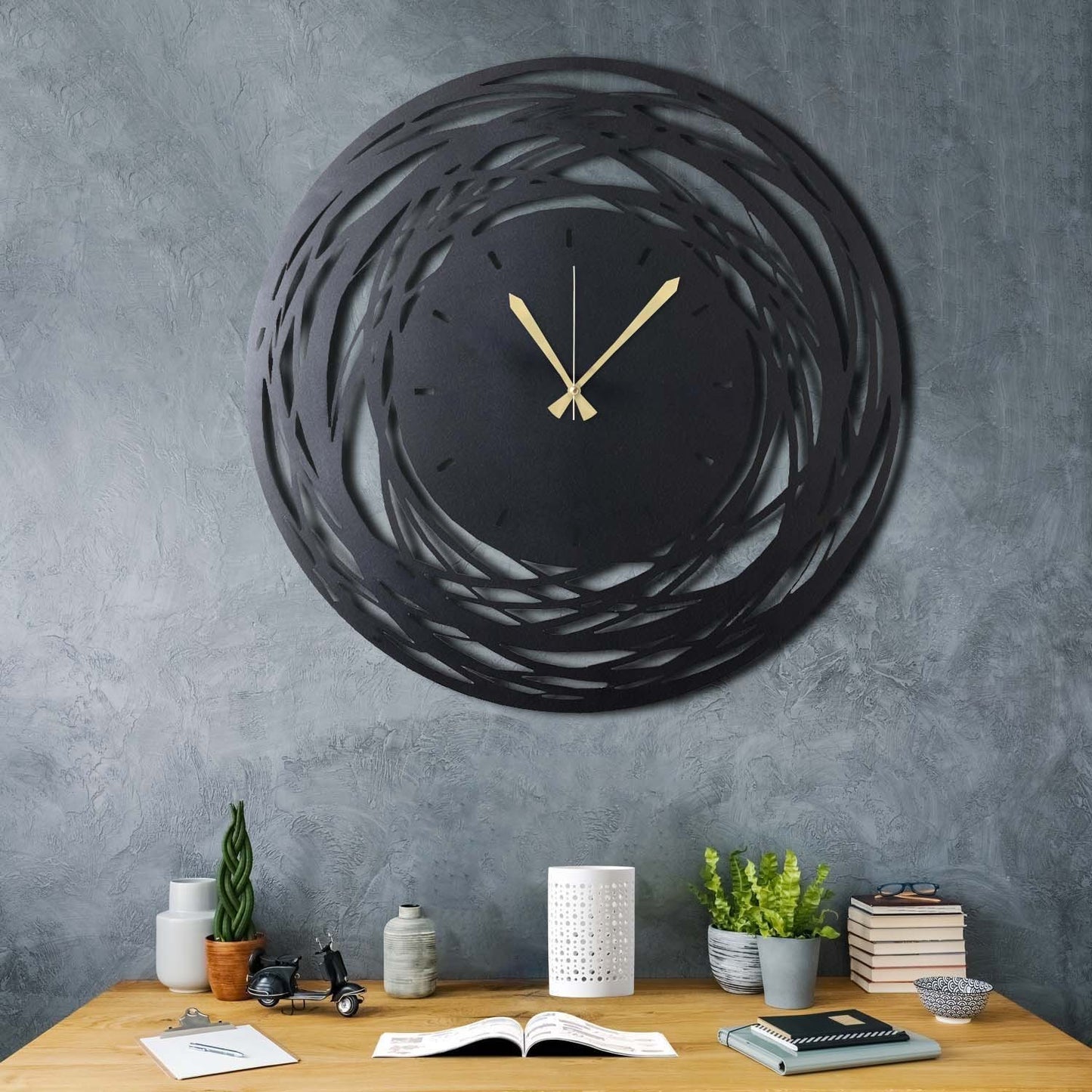 Orologio da Parete Decorativo in Metallo