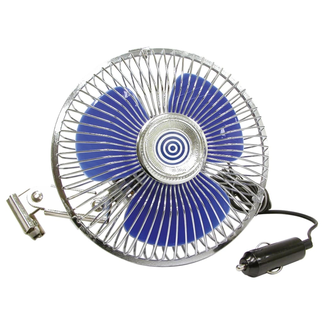 Ventilatore 12 V 15,3 cm Argento - homemem39