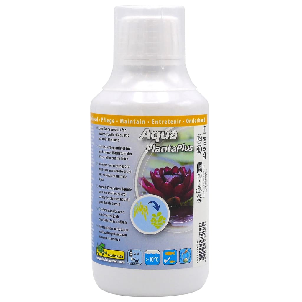 Trattamento Acqua Laghetto Aqua Planta Plus 250ml per 5000L - homemem39