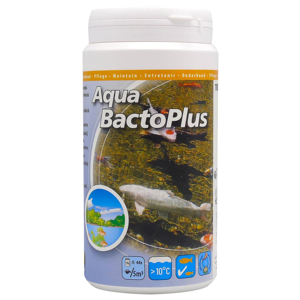 Trattamento Acqua Laghetto Aqua Bacto Plus 1100g per 220000L - homemem39