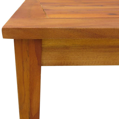 Set da Pranzo da Giardino 7 pz in Legno Massello di Acacia | homemem39