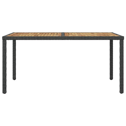 Set da Pranzo da Giardino 7 pz con Cuscini in Polyrattan | homemem39