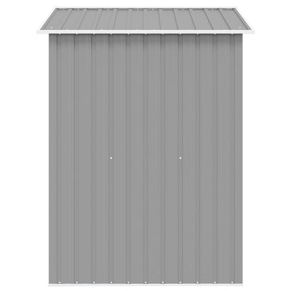 Gray Metal Tool Shed 204x132x186 cm