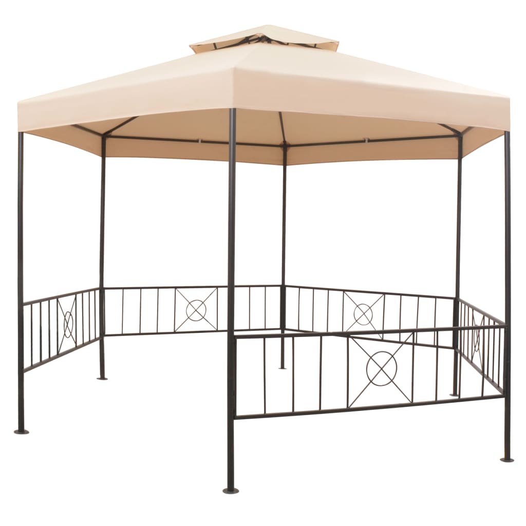Gazebo Padiglione Tenda da Giardino 323x265 cm | homemem39
