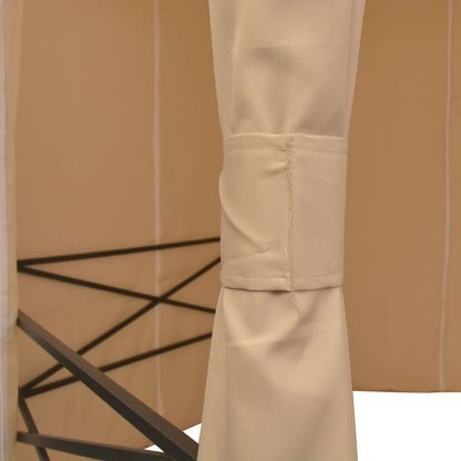 Gazebo Padiglione da Giardino con Tende Esagonale 360x265 cm | homemem39