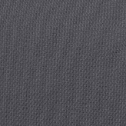 Cuscino per Panca Antracite 180x50x3 cm in Tessuto Oxford - homemem39