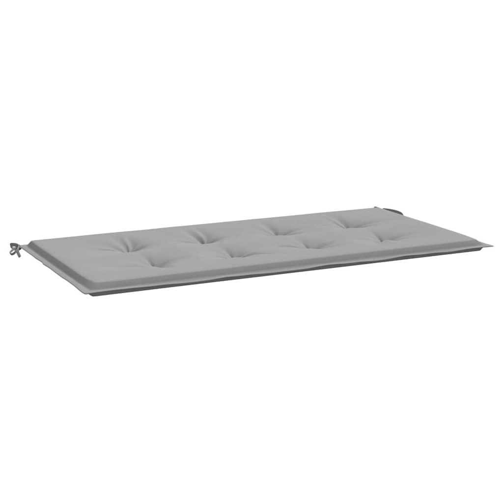 Cuscino per Panca Grigio 100x50x4 cm in Tessuto Oxford | homemem39