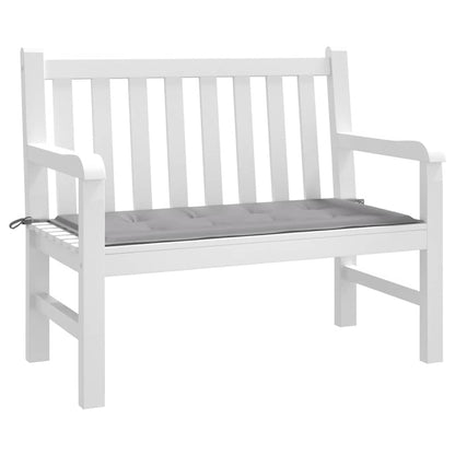 Cuscino per Panca Grigio 100x50x4 cm in Tessuto Oxford | homemem39