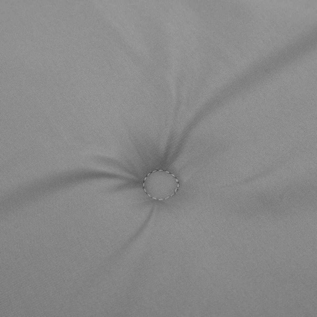 Cuscino per Panca Grigio 100x50x4 cm in Tessuto Oxford | homemem39