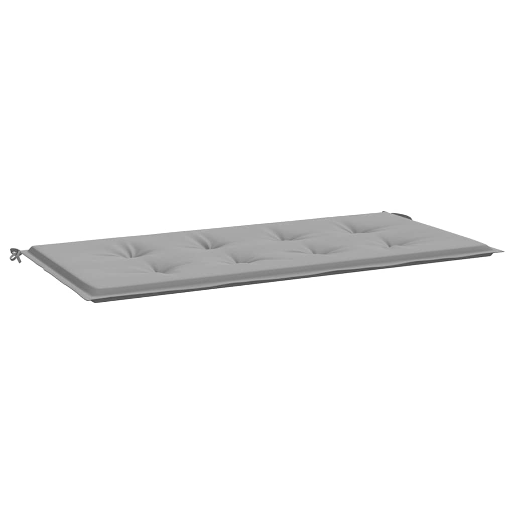 Cuscino per Panca Grigia 120x50x4 cm in Tessuto Oxford | homemem39