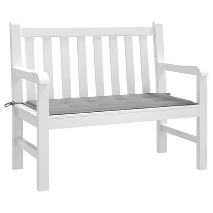 Cuscino per Panca Grigia 120x50x4 cm in Tessuto Oxford | homemem39