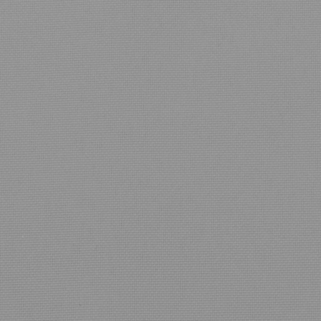 Cuscino per Panca Grigio 150x50x3 cm in Tessuto Oxford - homemem39