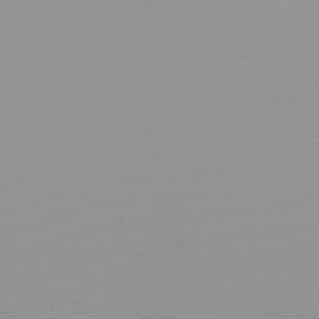 Cuscino per Panca Grigio 180x50x3 cm in Tessuto Oxford - homemem39