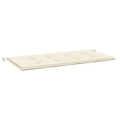 Cuscino per Panca Crema 100x50x4 cm in Tessuto Oxford - homemem39