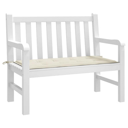 Cuscino per Panca Crema 100x50x4 cm in Tessuto Oxford - homemem39