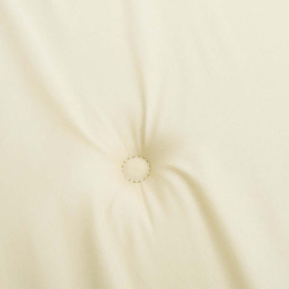Cuscino per Panca Crema 120x50x3 cm in Tessuto Oxford - homemem39