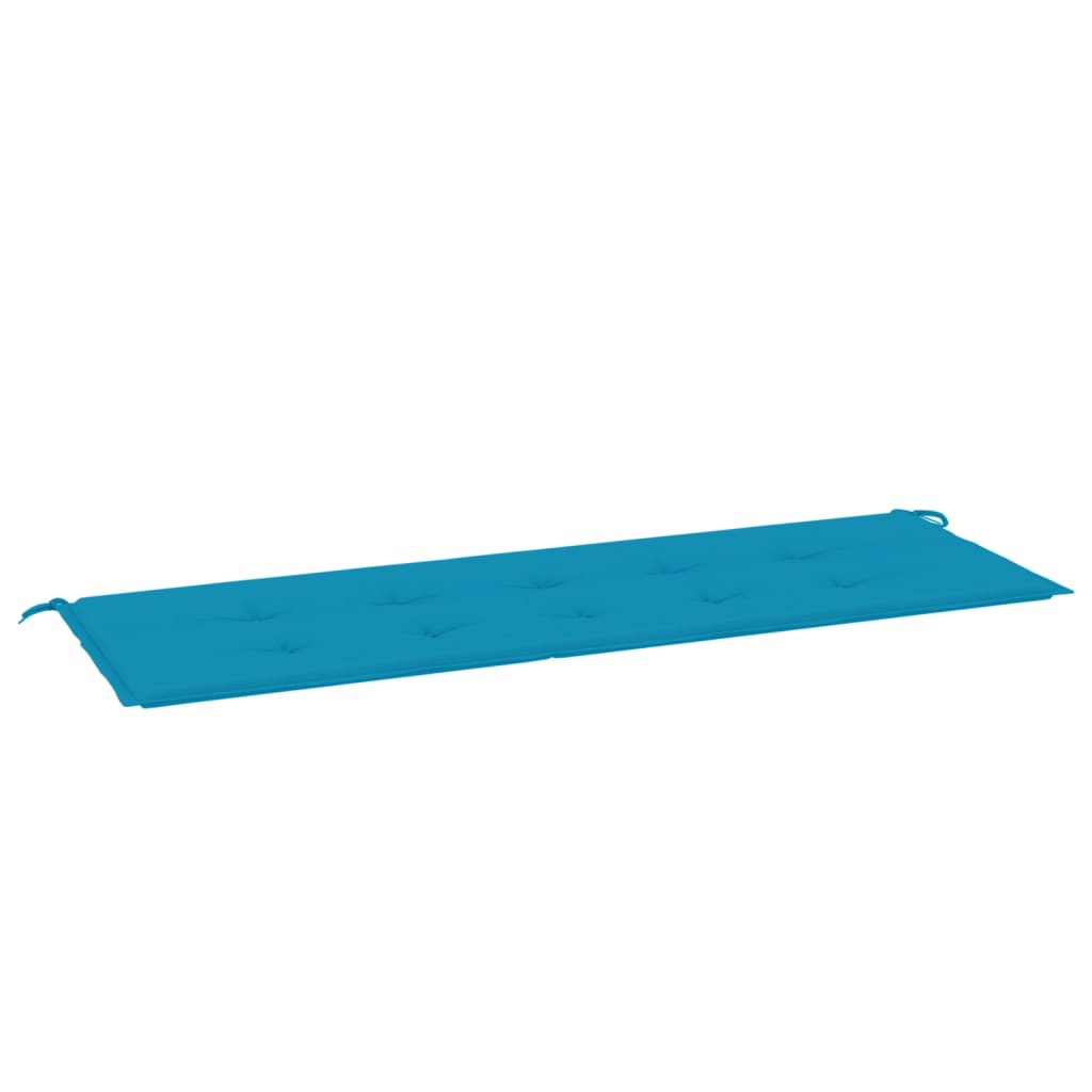 Cuscino per Panca Blu 150x50x3 cm in Tessuto Oxford - homemem39
