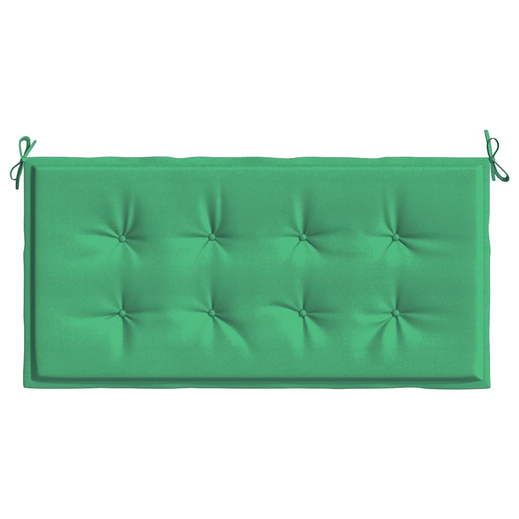 Cuscino per Panca Verde 120x50x3 cm in Tessuto Oxford