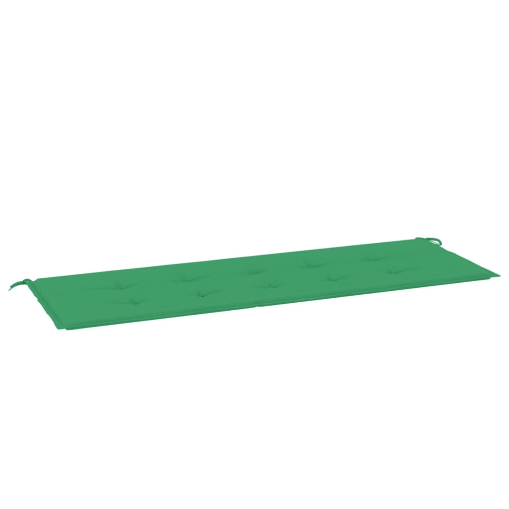 Cuscino per Panca Verde 150x50x3 cm in Tessuto Oxford - homemem39