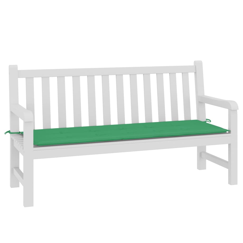 Cuscino per Panca Verde 150x50x3 cm in Tessuto Oxford - homemem39