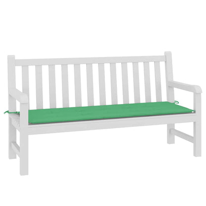 Green Bench Cushion 150x50x3 cm in Oxford Fabric