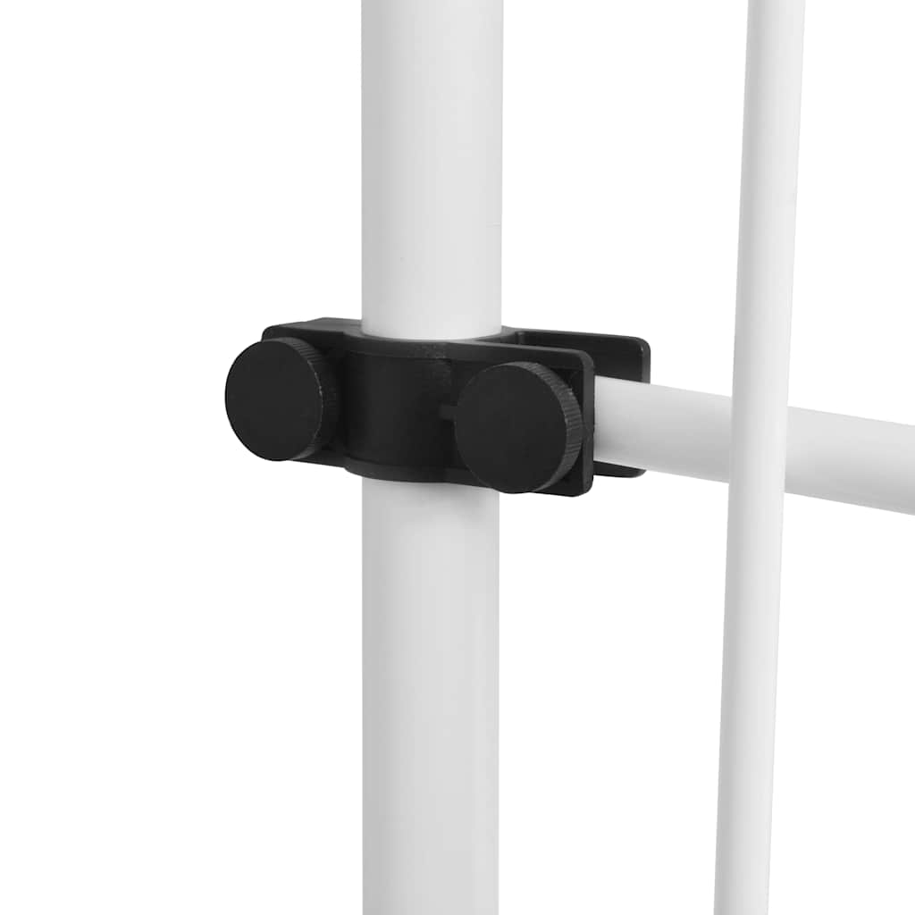 Tenda da Sole Retrattile Manuale 150cm Strisce Arancione Bianco - homemem39