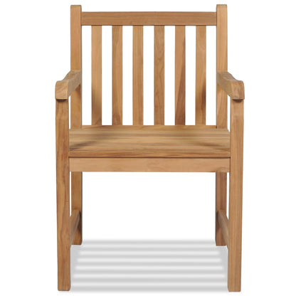Sedie da Esterno 2 pz in Legno Massello di Teak | homemem39