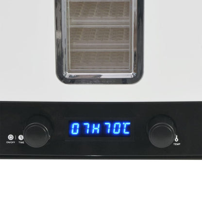Disidratatore Alimentare con 10 Vassoi 550 W Bianco