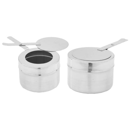 Set 3 pz Teglie Scaldavivande in Acciaio Inossidabile