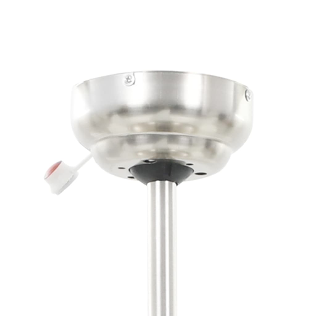 Ventilatore da Soffitto Decorato con Luce 128 cm Bianco - homemem39