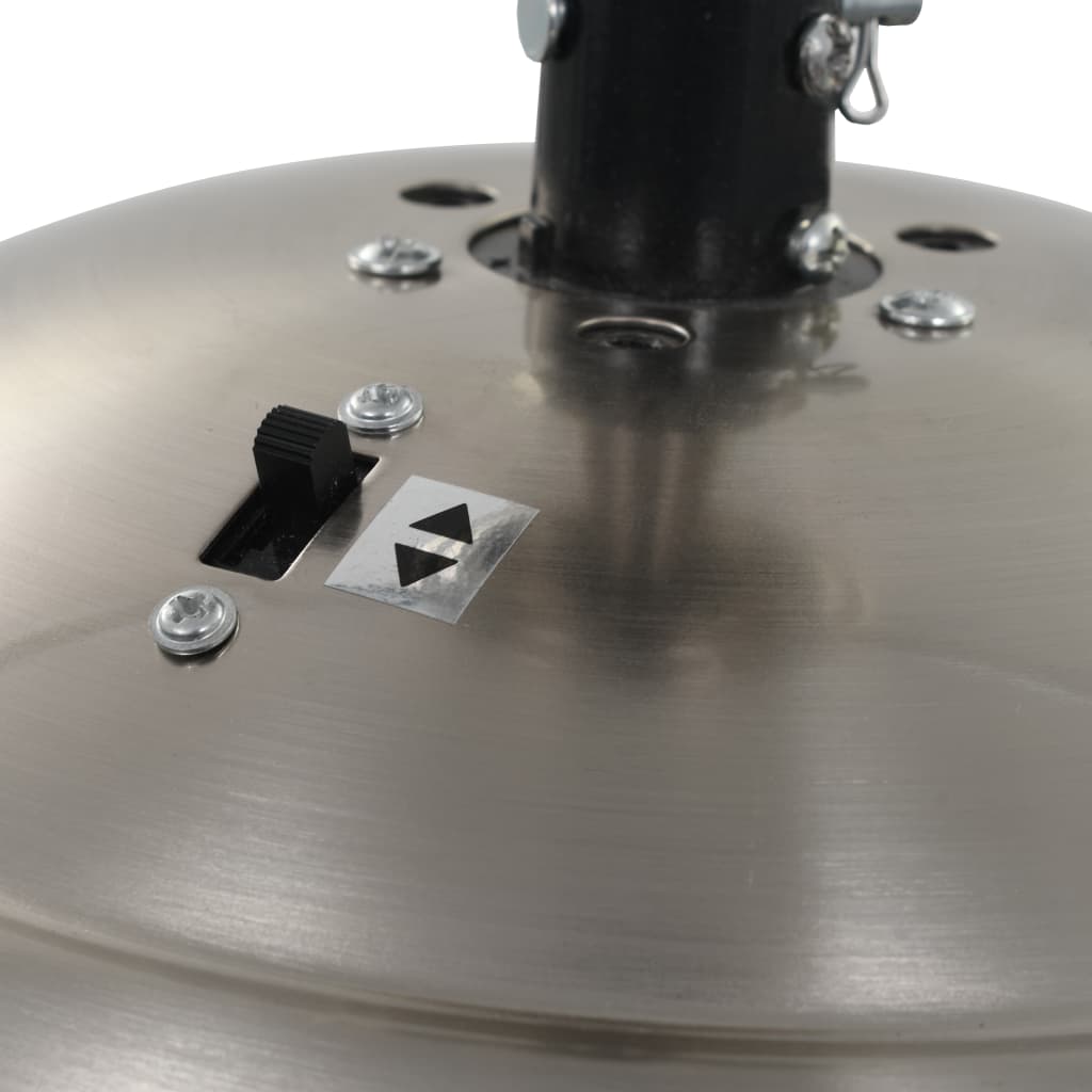Ventilatore da Soffitto Decorato con Luce 128 cm Marrone