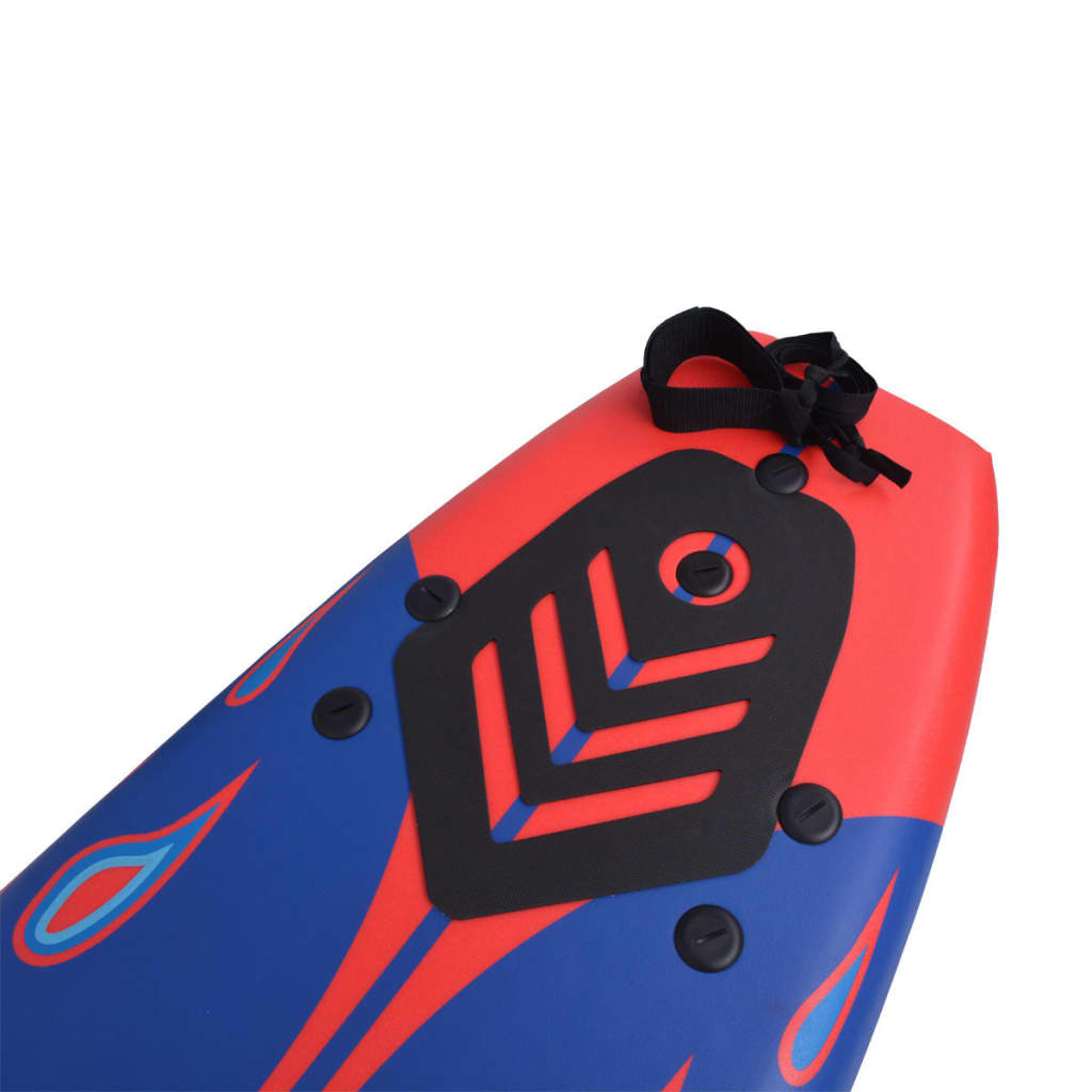 Tavola da Surf Blu e Rossa 170 cm - homemem39