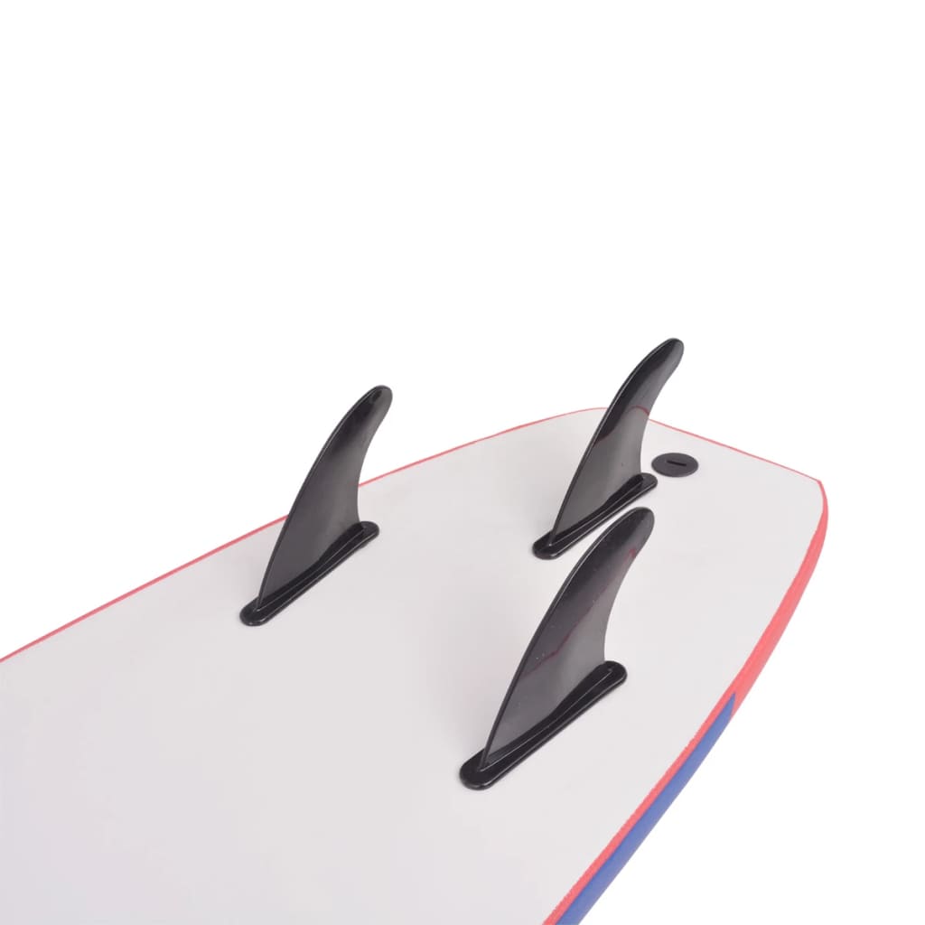 Tavola da Surf Blu e Rossa 170 cm - homemem39