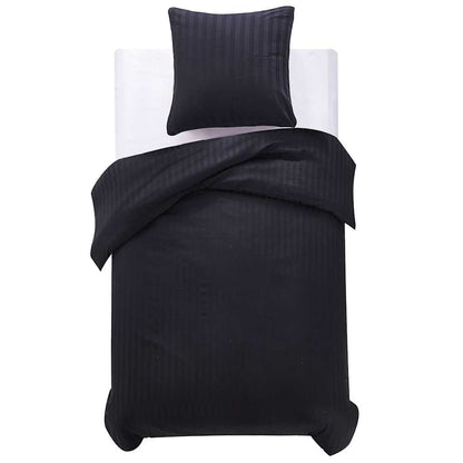 Copertura per Duvet 155 x 220 cm Satin di Cotone e Strisce